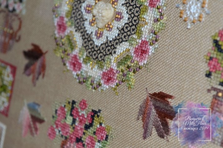 Работа Ольги Шаповаловой (@ole4ka_shapovalova) - Rose Lights от Chatelaine Designs OCF CHAT033