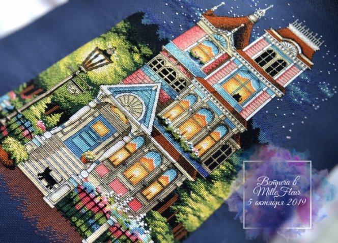Работа Ольги Шаповаловой (@ole4ka_shapovalova) - Victorian Charm от DIMENSIONS 13666