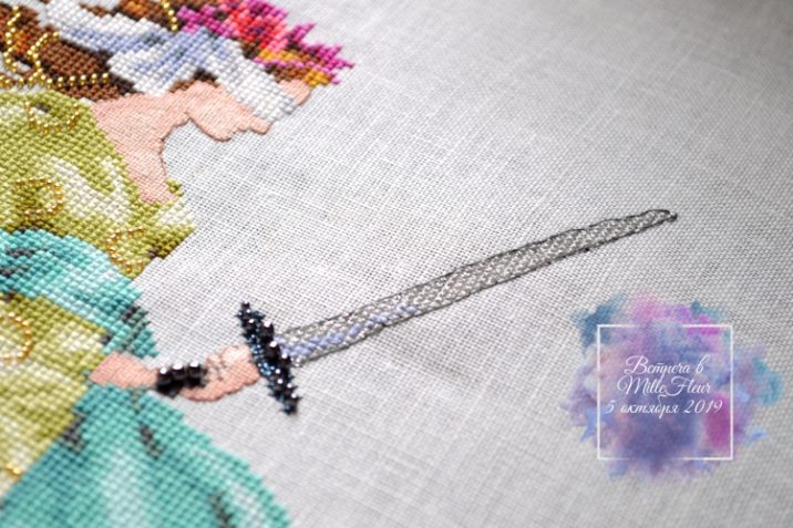 Работа Ольги Шаповаловой (@ole4ka_shapovalova) - Lady Justice от Mirabilia Designs MD160