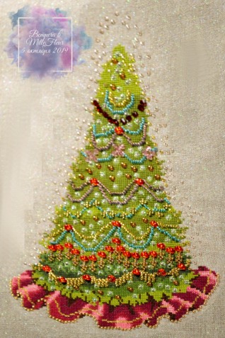 Вышитая Christmas Tree 2006 от Mirabilia