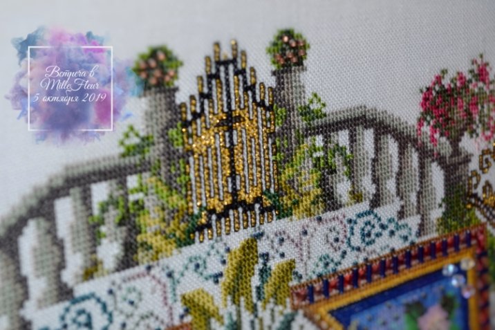Работа Ольги Шаповаловой (@ole4ka_shapovalova) - The Watergarden Mandala от Chatelaine Design