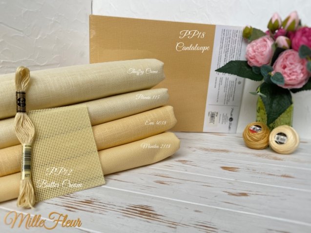 Conversion for Mill Hill PP18 perforated paper in Zweigart, Thieffry, Permin, Ubelhor fabrics